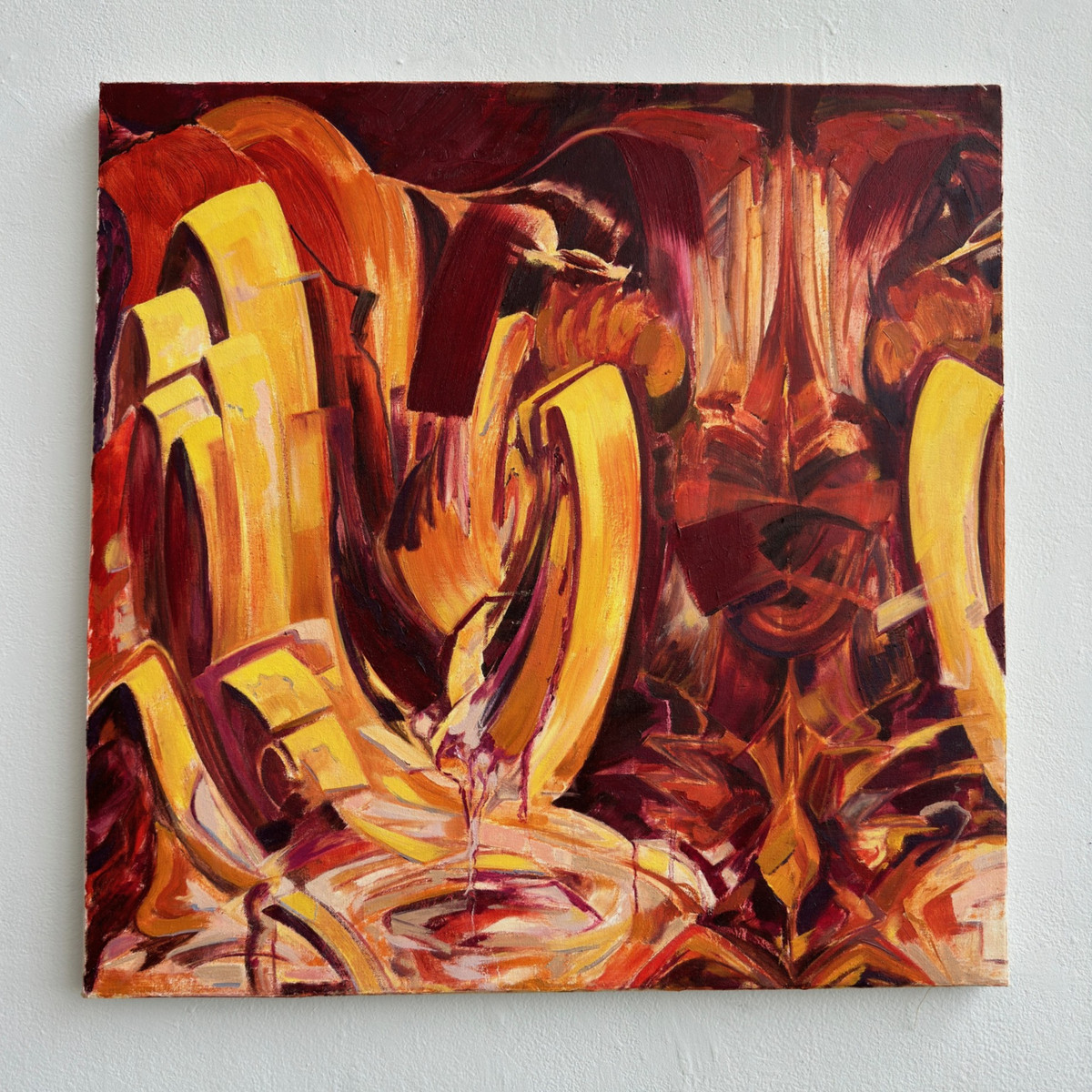 oil on canvas, 24x24 inches, 2024