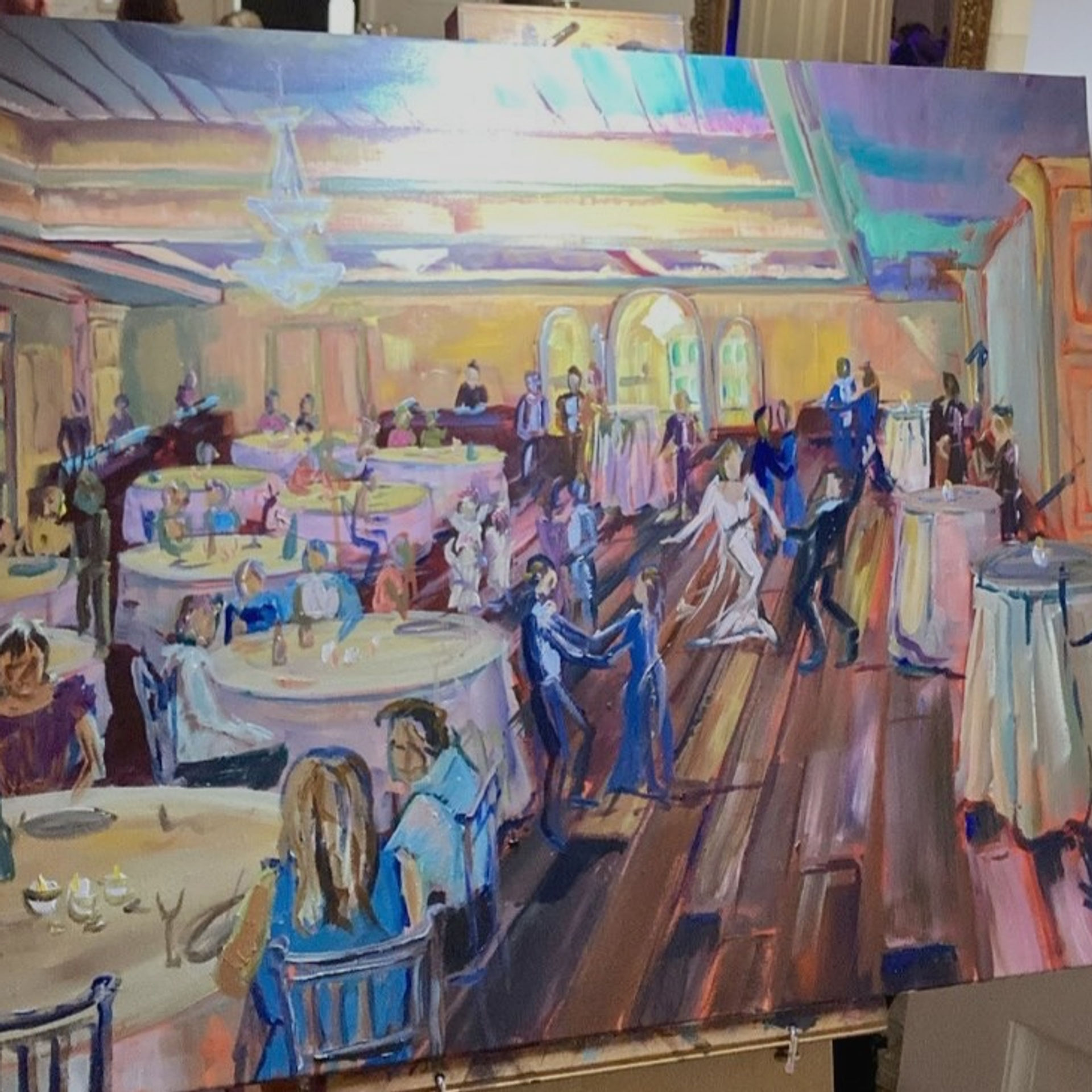 live event painting