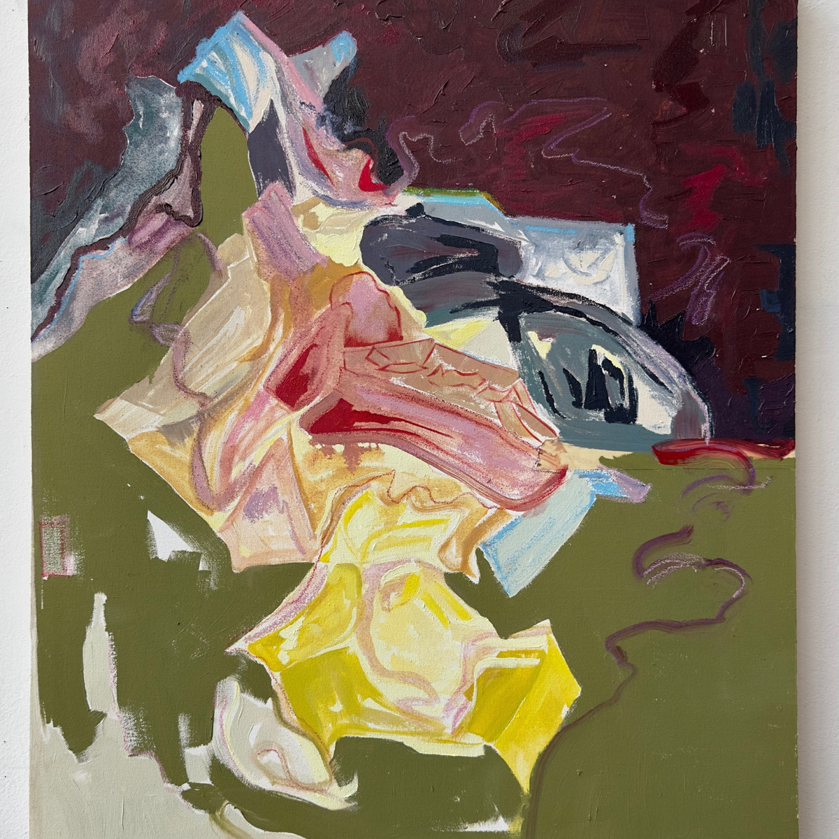Beacon, oil on canvas, 24x29 inches, 2024