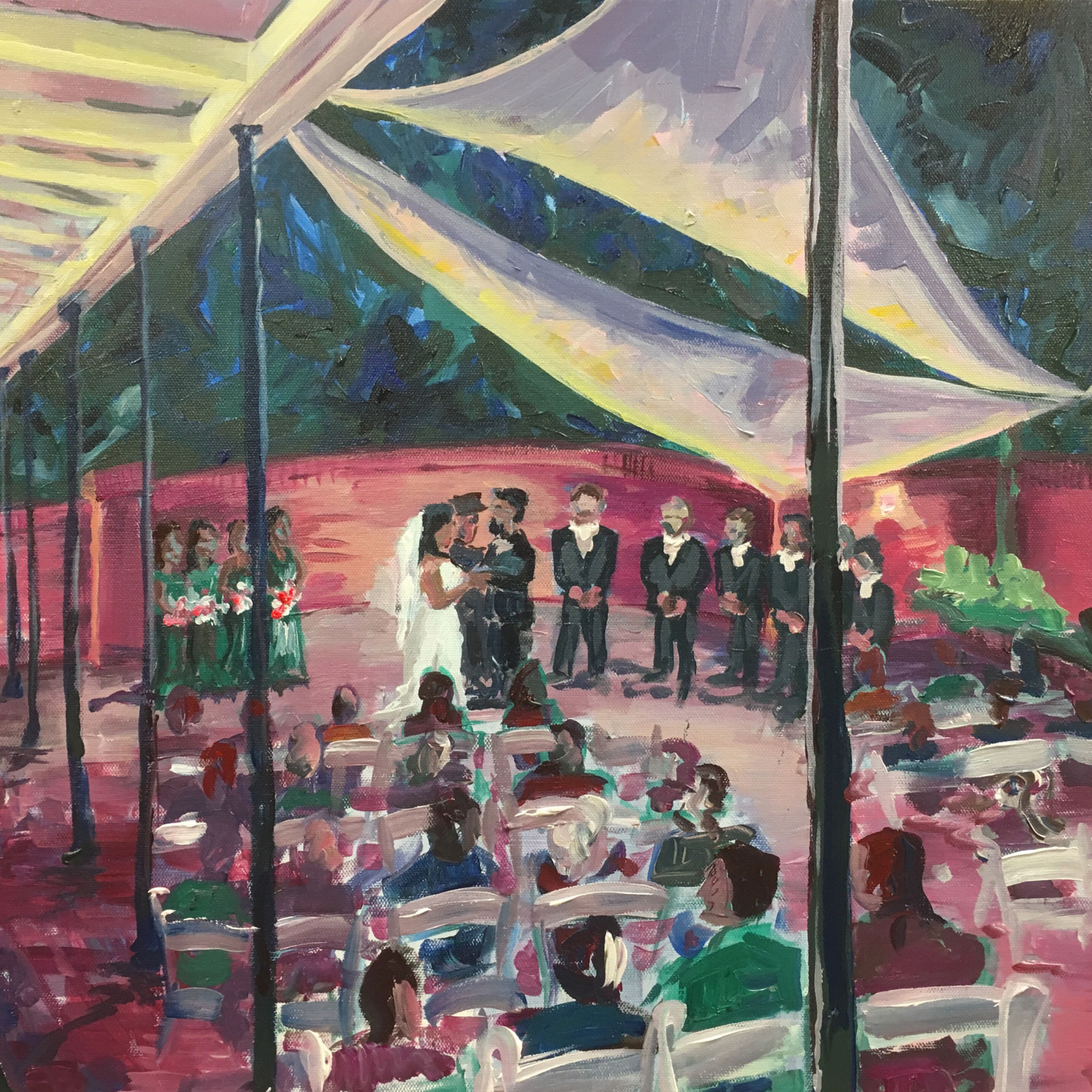 live event painting